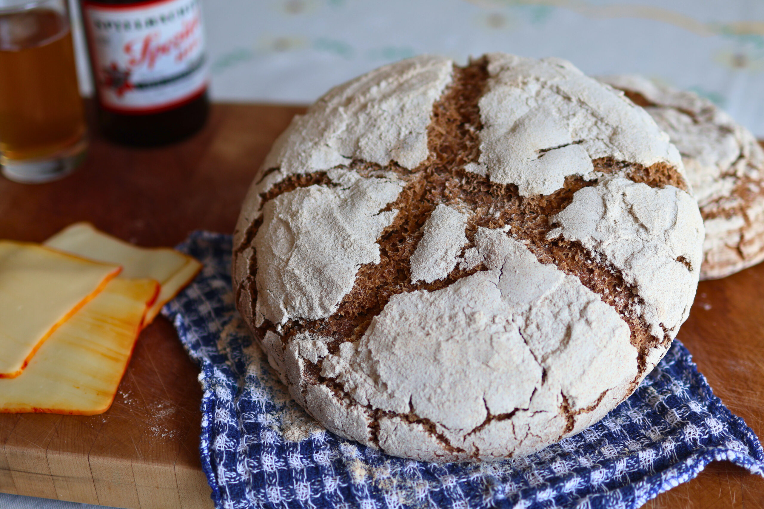 Bavarian Rye Bread with Bread Spices | Bayerisches Roggenbrot mit Brotgewürz