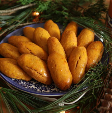 Broas de Natal | Broa Castelar | Portuguese Sweet Potato Cookies