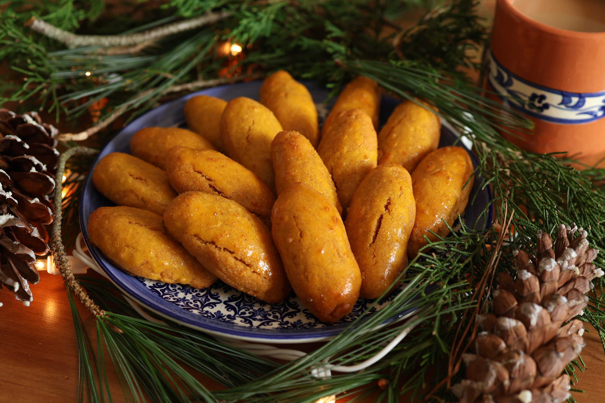 Broas de Natal | Broa Castelar | Portuguese Sweet Potato Cookies