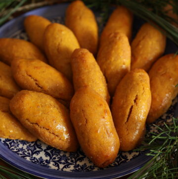 Broas de Natal | Broa Castelar | Portuguese Sweet Potato Cookies