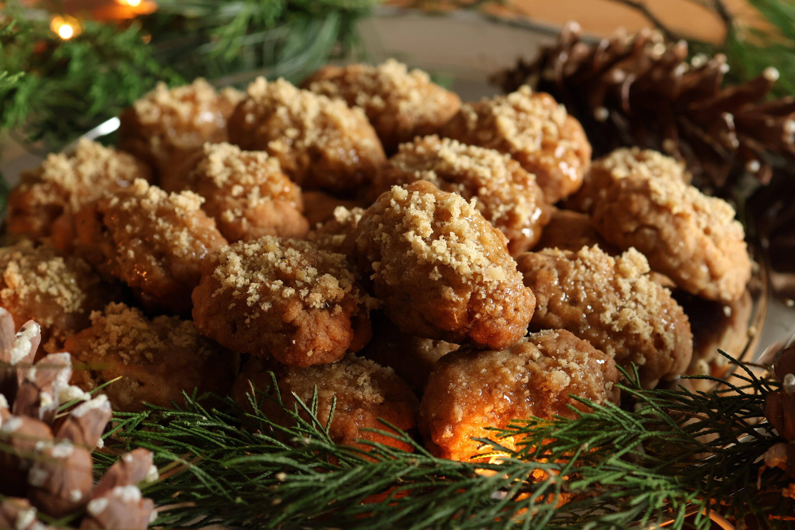Greek Christmas cookies | melomakarona