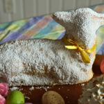 German Lemon Easter lamb cake | Zitronen Osterlamm mit Baiser