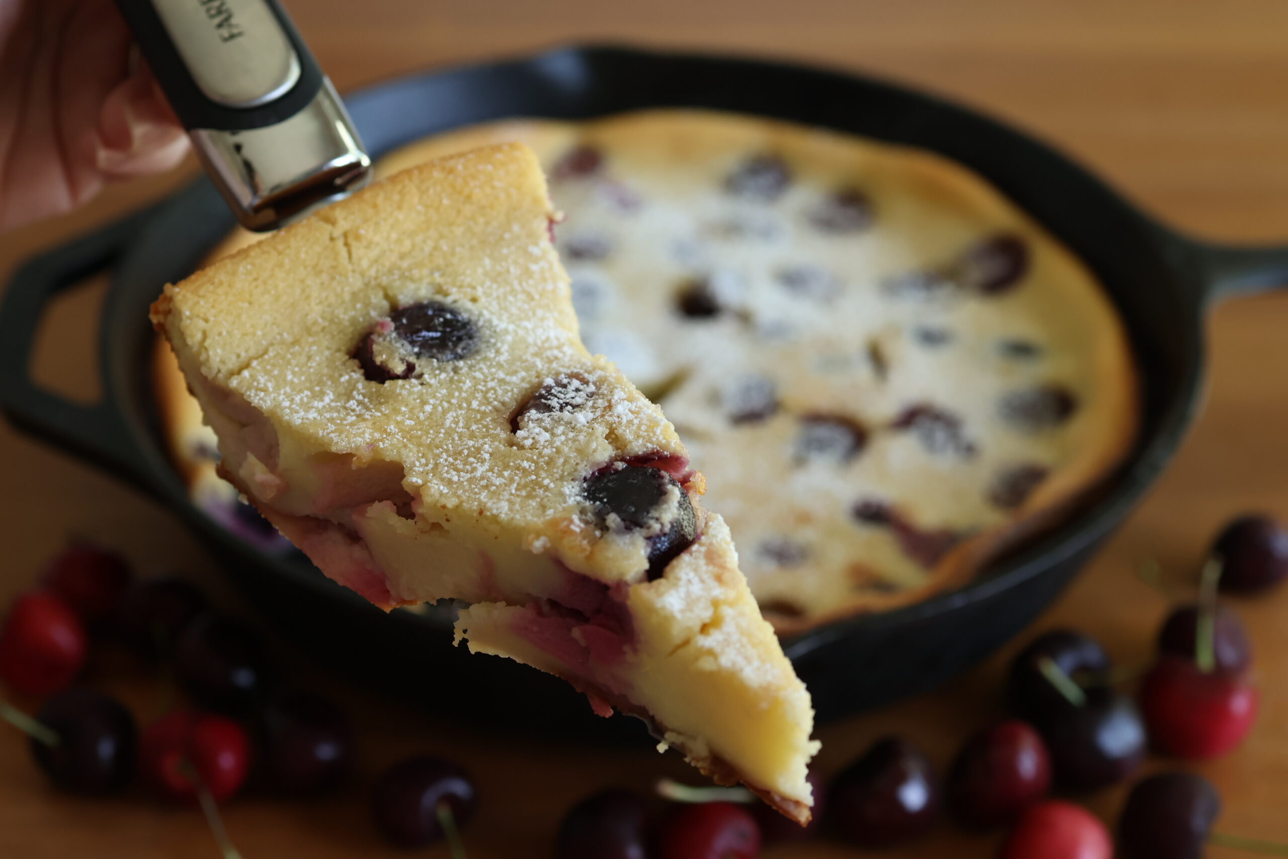 French Cherry Pudding | Clafoutis
