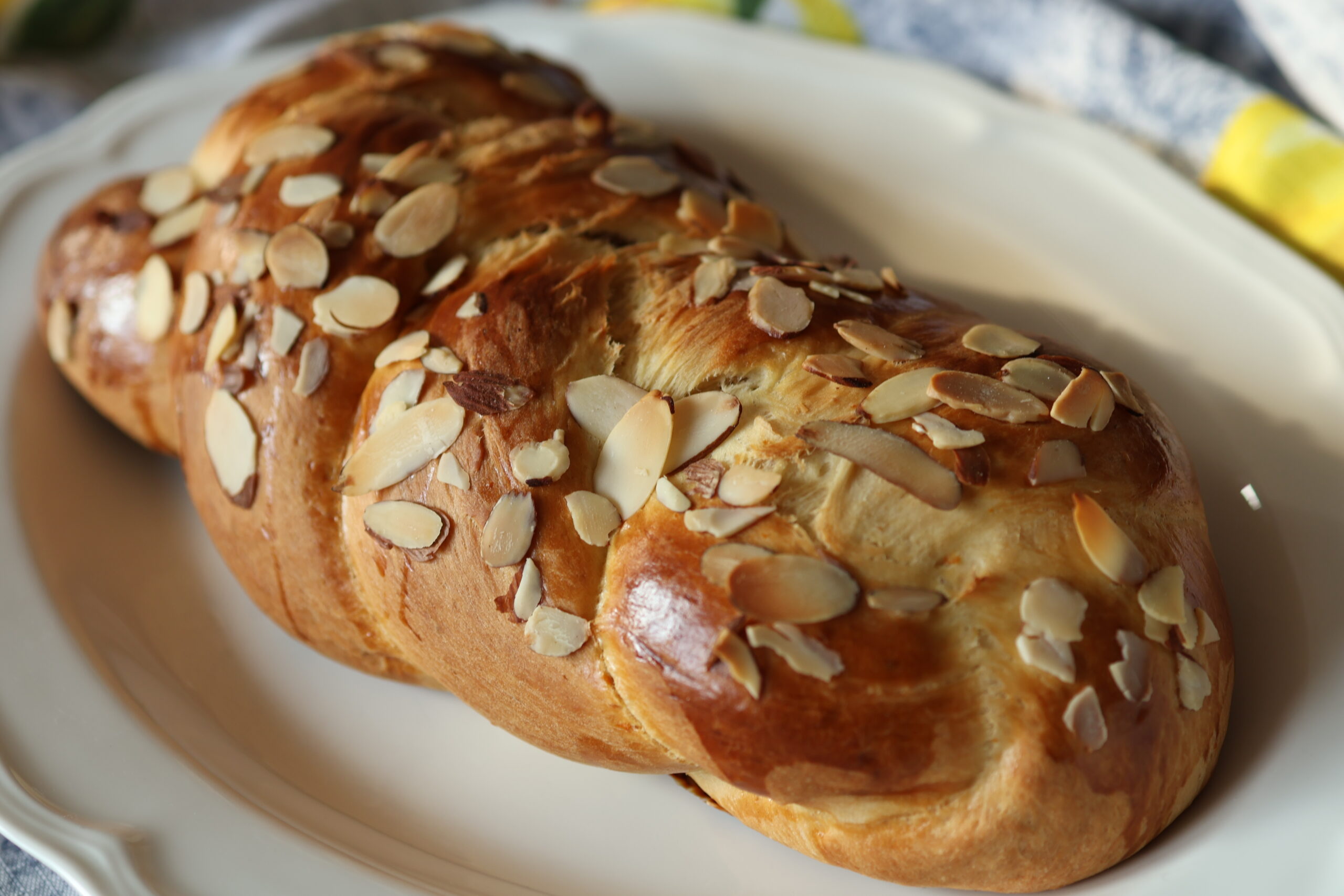 Greek Easter Bread | Tsoureki | Copyright Bake Across Europe