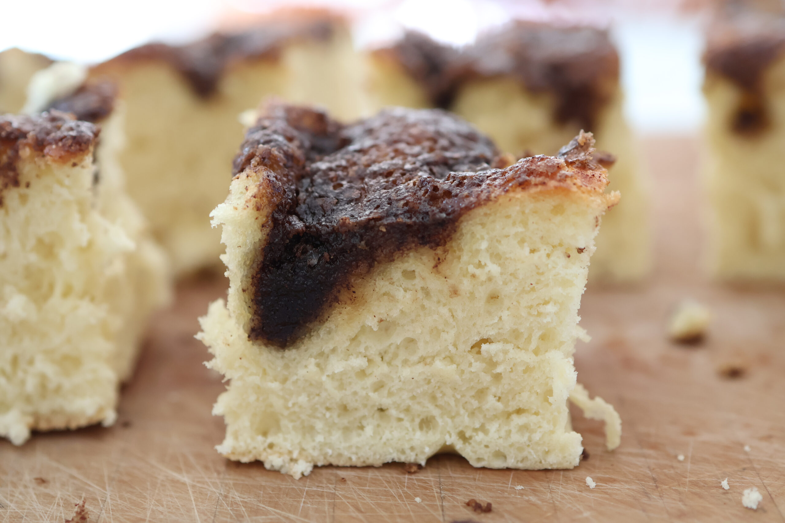 Danish Coffee Cake | Danish Brunsviger | Brown Sugar Focaccia | Bake Across Europe copyright